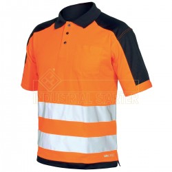 INDUSTRIAL STARTER HV POLO SHIRT ARANCIO/BLU