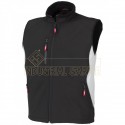 Issa GILET IN SOFTSHELL VEGA NERO