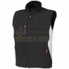 Issa GILET IN SOFTSHELL VEGA NERO