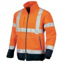 ISSA GIACCA FLASH ARANCIO FLUO/BLUE