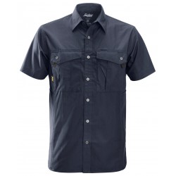 SNICKERS Camicia Rip Stop a maniche corte NAVY