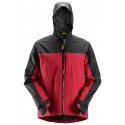 Snickers Giacca impermeabile Chili redBlack