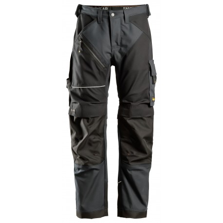 Snickers Pantaloni+ in Canvas+ Steel greyBlack