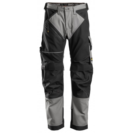 Snickers Pantaloni+ in Canvas+ Steel greyBlack
