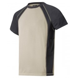 Snickers Polo shirt A.V.S. kaki/black