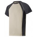 Snickers T-shirt A.V.S. kaki/black