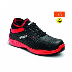 SPARCO LEGEND S3 ESD Calzatura di sicurezza nero/rosso