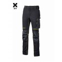 UPOWER ATOM PANTALONI BLACK CARBON