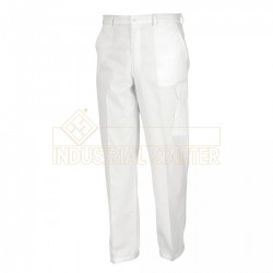 Issa PANTALONE PITTORE 8630 bianco