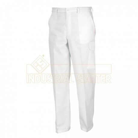 Issa PANTALONE PITTORE 8630 bianco
