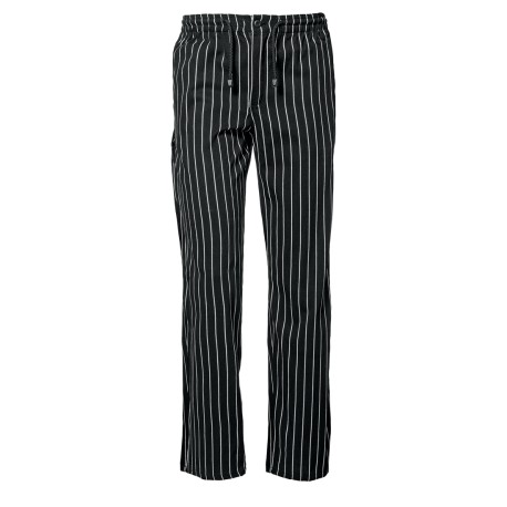 Sir PANTALONE RIGHE RICH nero