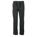 Sir PANTALONE RIGHE RICH nero