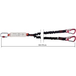 CAMP SHOCK ABSORBER REWIND DOUBLE 120-175CM 2125 2X2148