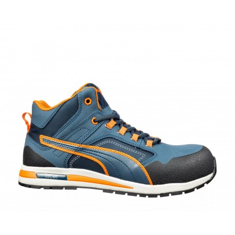 Puma CROSSFIT MID S3 BLU/ARANCIO