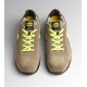 Diadora GLOVE MDS TEXT LOW S1P HRO SRC BROWN TOBACCO/YELLOW FLUO