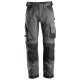 SINCKERS AllroundWork Pantaloni Stretch Loose Fit STEEL GREY/BLACK