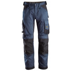 SINCKERS AllroundWork Pantaloni Stretch Loose Fit NAVY/BLACK