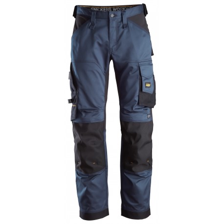 SINCKERS AllroundWork Pantaloni Stretch Loose Fit NAVY/BLACK