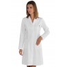 ISACCO CAMICE DONNA VALENCIA SLIM BOHEME BIANCO 100%POLYESTER BOHEME