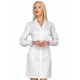 ISACCO CAMICE DONNA VALENCIA SLIM BOHEME BIANCO 100%POLYESTER BOHEME