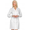 ISACCO CAMICE DONNA VALENCIA SLIM BOHEME BIANCO 100%POLYESTER BOHEME