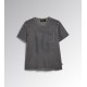 DIADORA T-SHIRT URBAN GREY QUIET SHADE