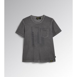DIADORA T-SHIRT URBAN GREY QUIET SHADE