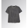DIADORA T-SHIRT URBAN GREY QUIET SHADE