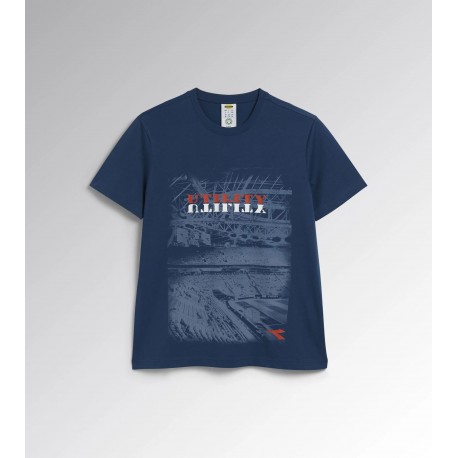 DIADORA T-SHIRT GRAPHIC ORGANIC SAILOR BLUE