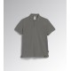 Diadora Utility POLO MC ATLAR ORGANIC STEEL GRAY