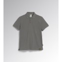 Diadora Utility POLO MC ATLAR ORGANIC STEEL GRAY