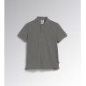 Diadora Utility POLO MC ATLAR ORGANIC STEEL GRAY