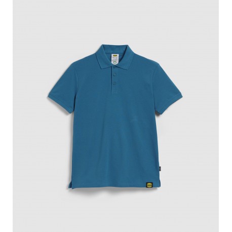 Diadora Utility POLO MC ATLAR ORGANIC STEEL GRAY