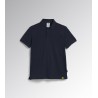Diadora Utility POLO MC ATLAR ORGANIC STEEL GRAY