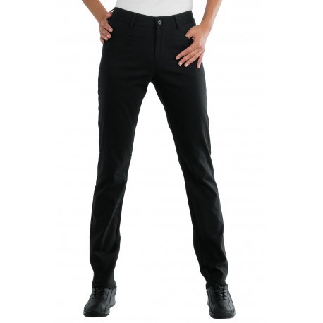 ISACCO PANTALONE MARGARITA NERO DONNA