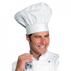ISACCO Cappello Cuoco BIANCO