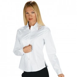 ISACCO Camicetta Tenerife Stretch  BIANCO