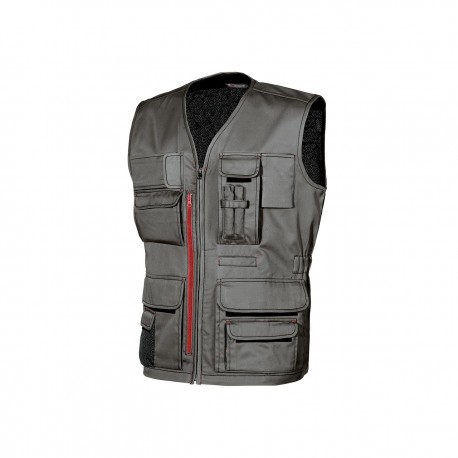 U-POWER FUN STONE GREY Gilet da lavoro