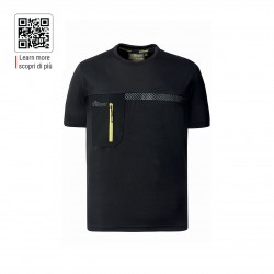 U-POWER CHRISTAL T-SHIRT BLACK CARBON