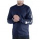 CARHARTT RELAXED FIT HEAVYWEIGHT LONG-SLEEVE LOGO SLEEVE GRAPHIC T-SHIRT