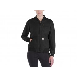 CARHARTT Rugged Flex™ Relaxed Fit Canvas Jacket BLACK